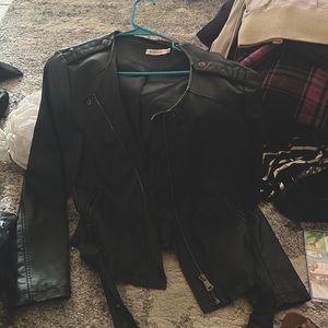 Leather replica Just Fab jacket